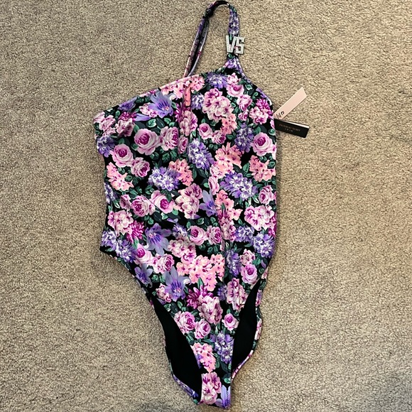 VS Bling Hardware One Shoulder One Piece - Picture 2 of 3